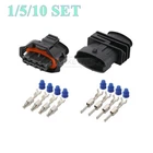 Bosch Compact 4-Pin / 4 Way Male & Female Plug Connector Kit for Volvo & Ford