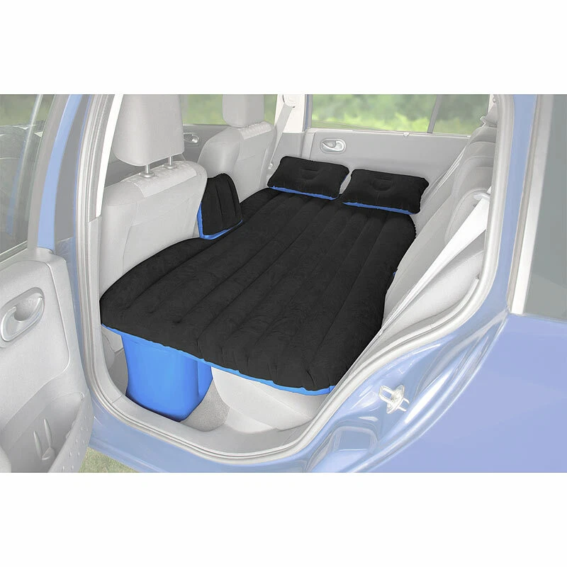 Lescars Aufblasbares Bett für den Auto-Rücksitz mit 12-Volt-Luftpumpe - Bild 4 von 4