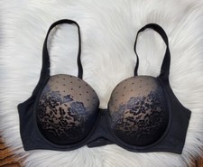 Soma Stunning Support Full Coverage Underwire Bra Back Closure size 36D Black