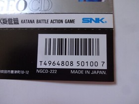 SAMURAI SPIRITS SHODOWN 4 AMAKUSA NEO GEO CD SNK 1996 w/Obi NTSC-J From Japan