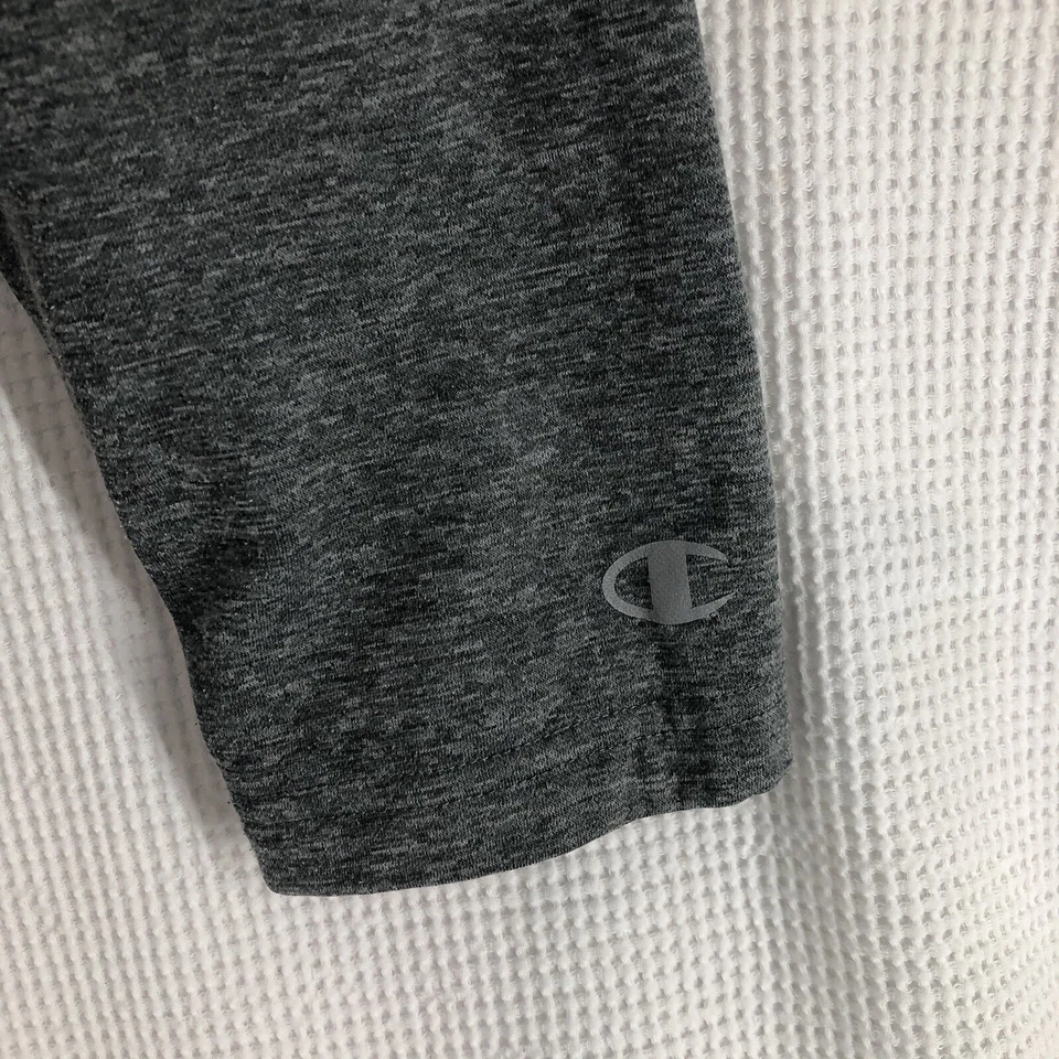 Champion fleece Top women’s XL gray long sleeve activewear 1/4 zip sweatshirt - Image 2 of 4