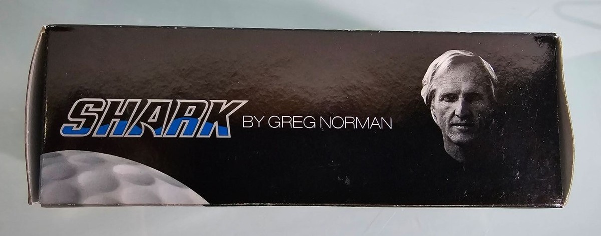 Greg Norman Shark Ferocious Distance Golf Balls Pack of 3 | eBay