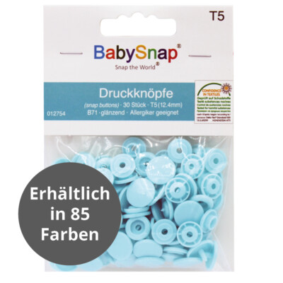 BabySnap T5 Druckknöpfe (12,4mm) glänzend