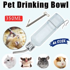 1PC Rabbit Hamster Pet Drinking Bowl Bottle Feeder Guinea Pig Water Fountain AU