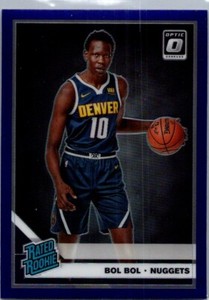 2019-20 Panini Donruss Optic Purple Prizm Rated Rookie #162 Bol Bol (RC) Suns