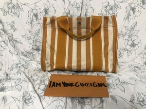 hermes canvas beach bag