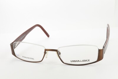 URBAN EDGE 7329 in Brown 53-18-150 Stainless Steel Frames Flex Hinges D101