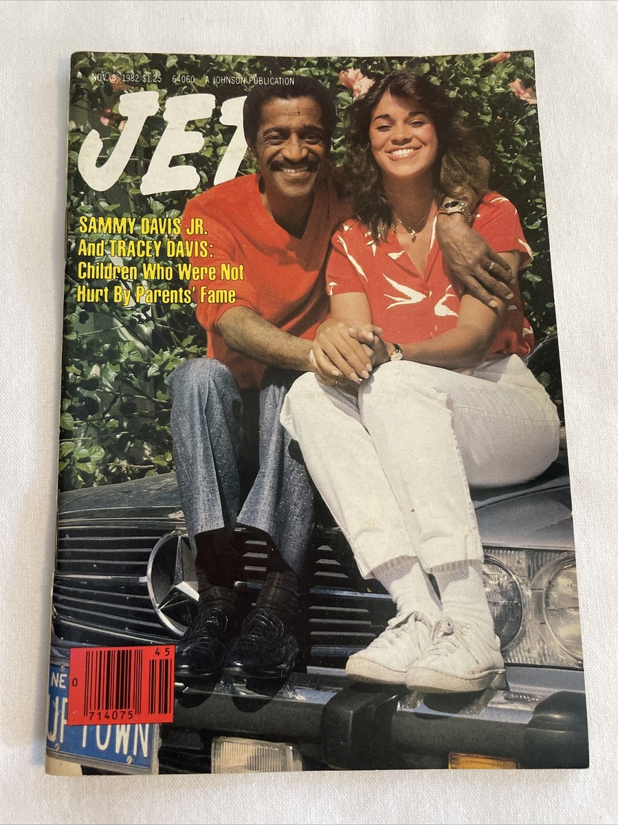 1982 November 8 JET Magazine, Sammy Davis Jr. and Tracey Davis
