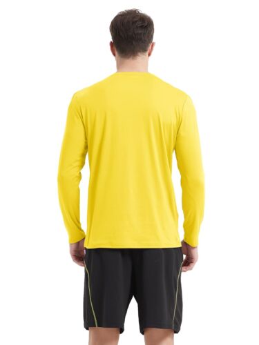 UPF 50+ Men's Sun Protection T-Shirts Long Sleeve Running Fishing Shirts Shirts - Picture 82 of 84