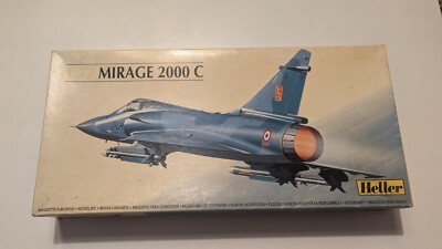 Heller 56303 – Kit Maquette Mirage 2000 C 1/72, Colle Et Peintures Incluses, Dès 12 Ans