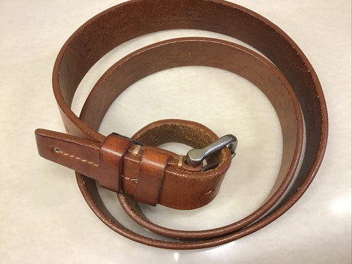Trafalgar Italienischer Ledergürtel Braun Herren 40 Made In Italy - Bild 2 von 11