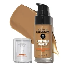 Revlon ColorStay Longwear Makeup. SPF 15, 360 Golden Caramel, 1 fl oz.