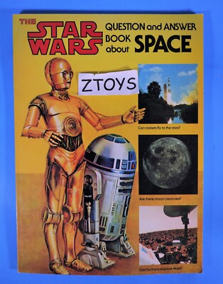  Star Wars C3PO - Question and Answer Book About Space Vintage1979 Paperback