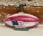 Vintage Figural Milk Glass Zeppelin Light Bulb Blimp Christmas Japan