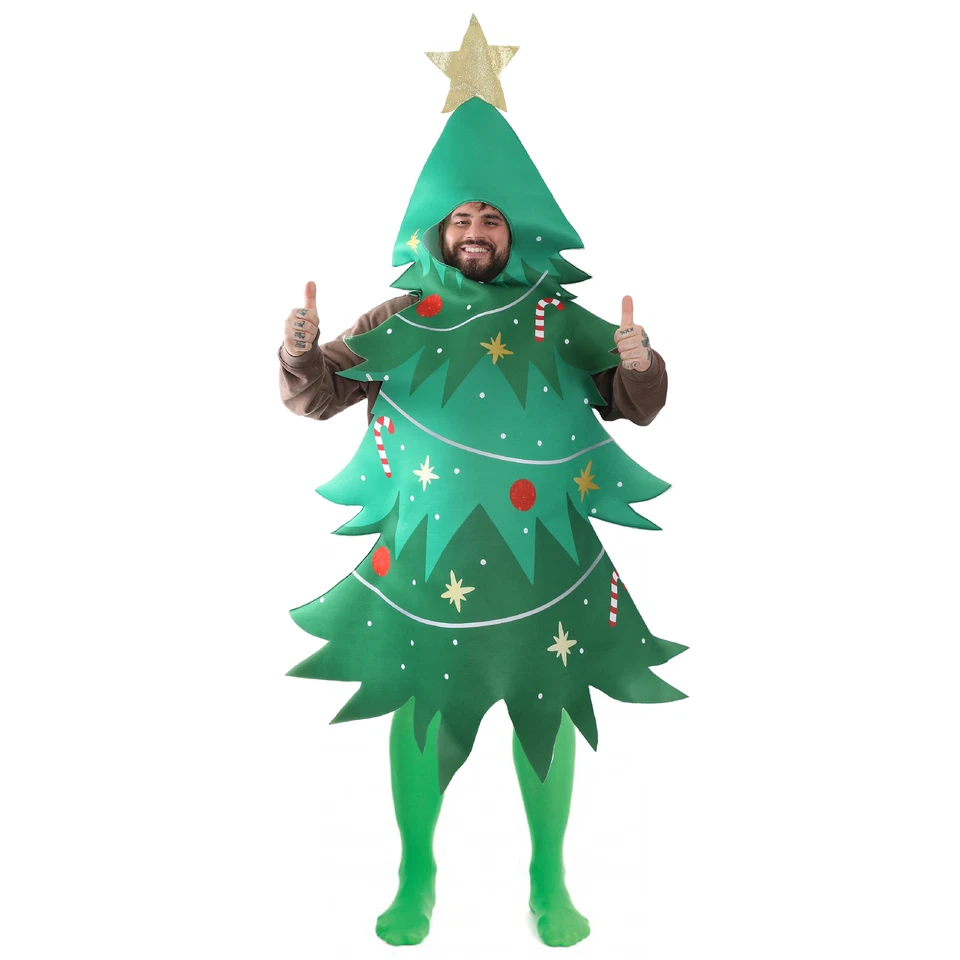 NOVELTY CHRISTMAS COSTUMES FANCY DRESS ADULTS UNISEX FUNNY OUTFITS XMAS PARTY  - Image 2 of 4