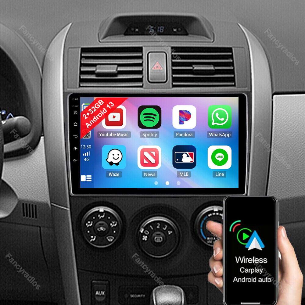 Pantalla Para Carros Con Bluetooth For Toyota Camry Radio Non Jbl