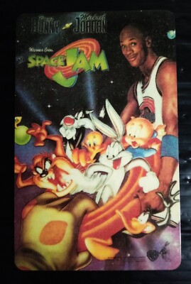 1996 Space Jam Michael Jordan Vintage THAI SP Theatre Member Card
