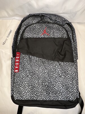 BRAND NEW Nike Air Jordan Air Patrol Backpack Black Cement 9A0172