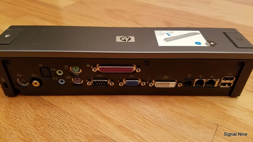 Genuine HP Notebook Docking Station EN488AA HSTNN-IX01 409454-001 444706-001 - Image 2 of 3