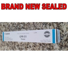 Canon Genuine GPR-51Cyan Toner Cartridge NEW SEALED
