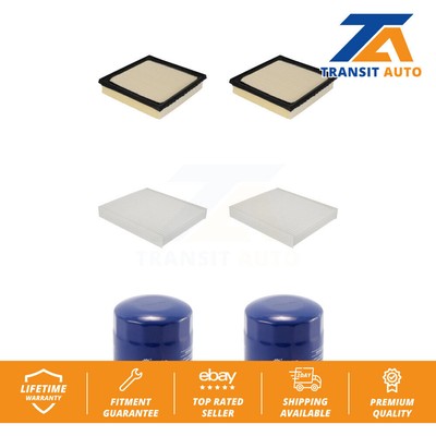 Air Cabin Engine Oil Filters (6 Total) Kit For Toyota RAV4 Camry Prime Lexus