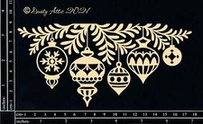 Dusty Attic Chipboard 4x7 - Ornament Border, DA3170