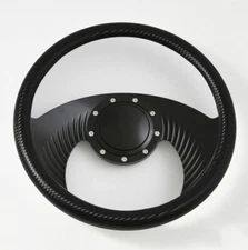 14'' Billet Steering Wheels Half Wrap Custom Chevy Ididit Flaming River w/ Horn