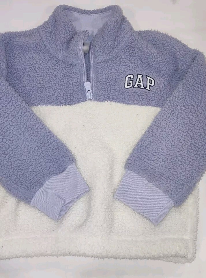 Baby GAP Sherpa Quarter Zip Pullover Size Years Baby Pre-owned