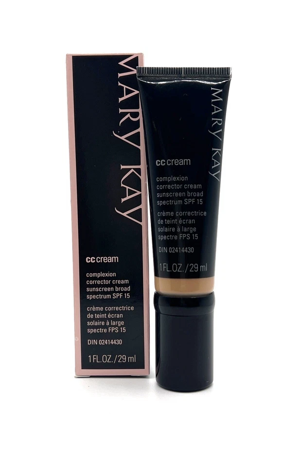 MARY KAY CC CREAM SPF 15~CUIDADO DE LA PIEL Y BASE~8 EN 1 BENEFICIOS~4 TONOS! Foto 4 de 4
