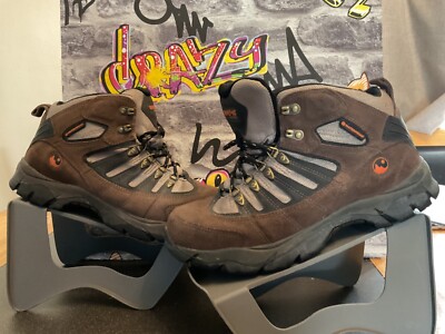   Hi-Tec 50 Peaks Krüger WP Wanderschuhe Wasserdicht Wildleder Leder UK8  