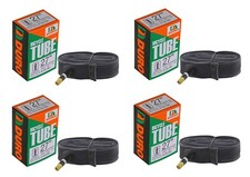 4 DURO BICYCLE 27 x 1-1/8-1 1/4 TUBE 33MM STANDARD SCHRADER/AMERICAN VALVE.