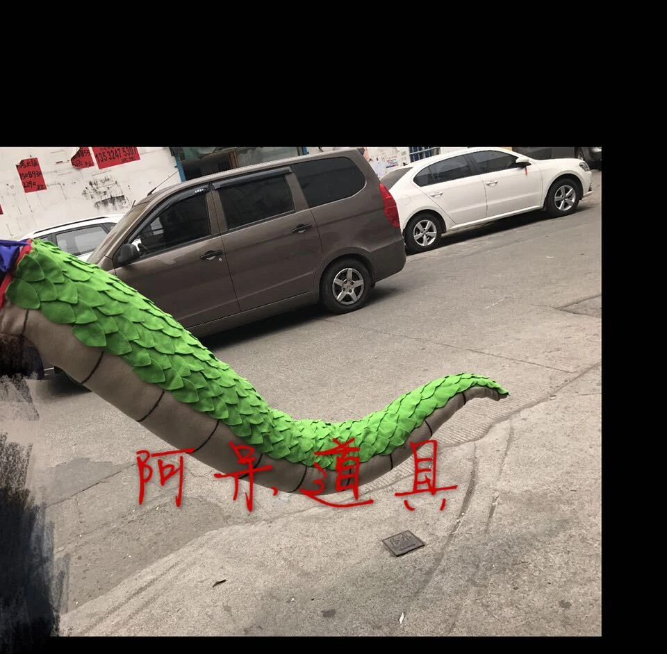 Anime Miss Kobayashi's Dragon Maid Tohru Cosplay Plush Tail Accessories Props  - Image 2 of 4