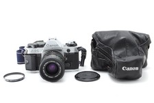 N MINT Canon AE-1 PROGRAM Silver 35mm SLR Film Camera New FD 35-70mm f/3.5-4.5