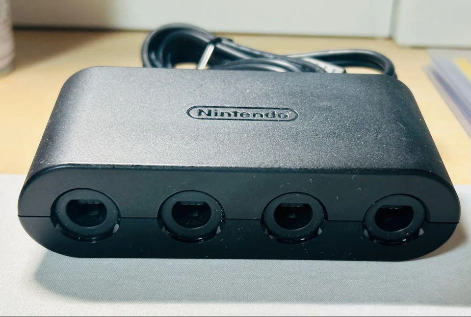 Nintendo Switch Official OEM GameCube Controller Adapter WUP-028 Works U On W 57 - Image 3 of 3