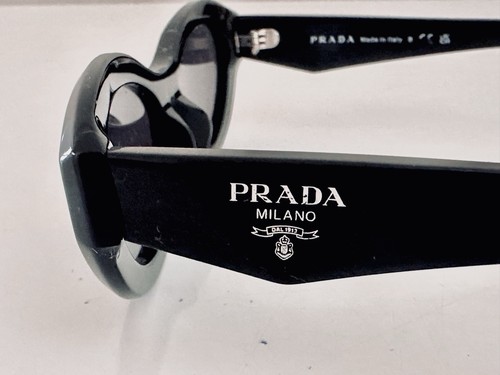 PRADA Symbole Oval Cat Damen Sonnenbrille PR 26ZS 16K08Z schwarz dunkelgrau ORIGINAL - Bild 15 von 24