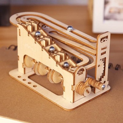 Climb Marble Run 3D Wooden Puzzles for Adults and Teens DIY Model Building Kits