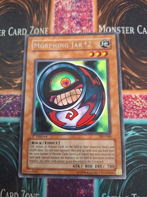 Yugioh Morphing Jar #2 PSV-040 Rare 1st Edition Lightly Played
