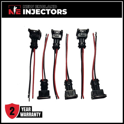 Set of 6 Bosch Fuel Injector Connectors Fits 99-01 0280155900 Ford Explorer 4.0L