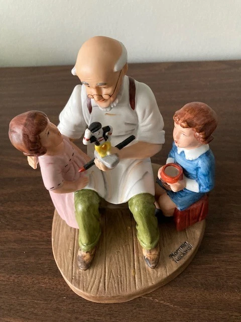 Norman Rockwell Figurine The Toymaker for sale | eBay