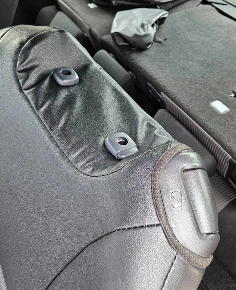 for SCION TC 2011-2016 IGGEE S.LEATHER CUSTOM FIT 2 FRONT SEAT COVERS 13 COLORS - Image 3 of 4