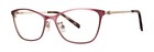 Vera Wang VA57 Eyeglasses Eye Glasses Burgundy Authentic New 53mm Women