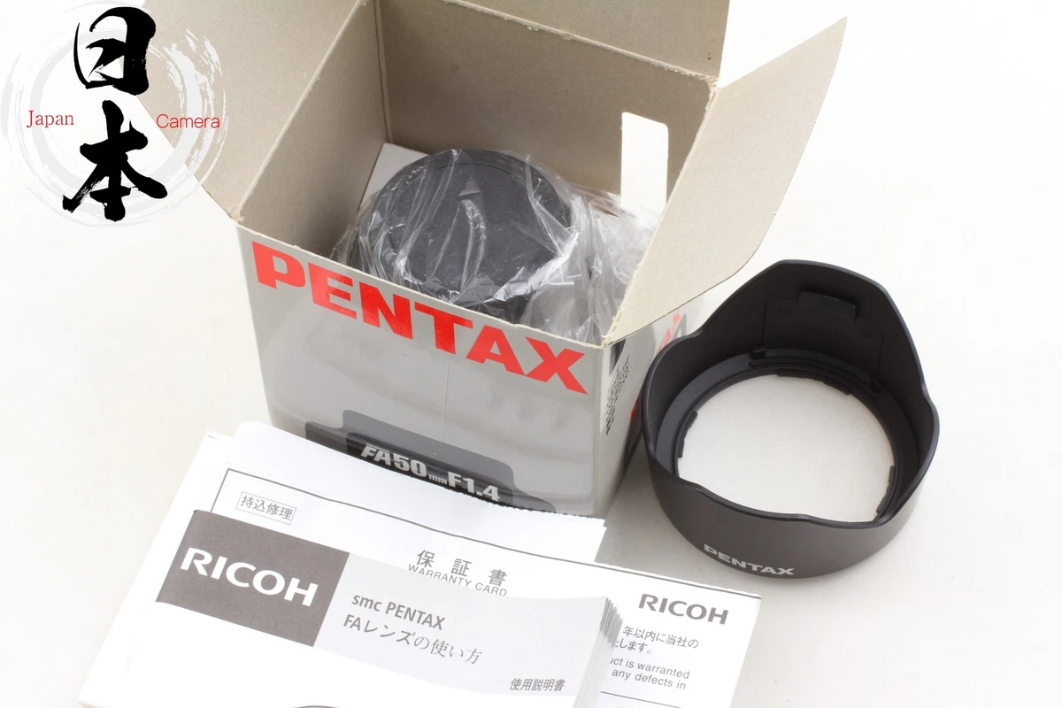 Pentax FA f/1.4 Camera Lenses 50mm Focal for sale | eBay