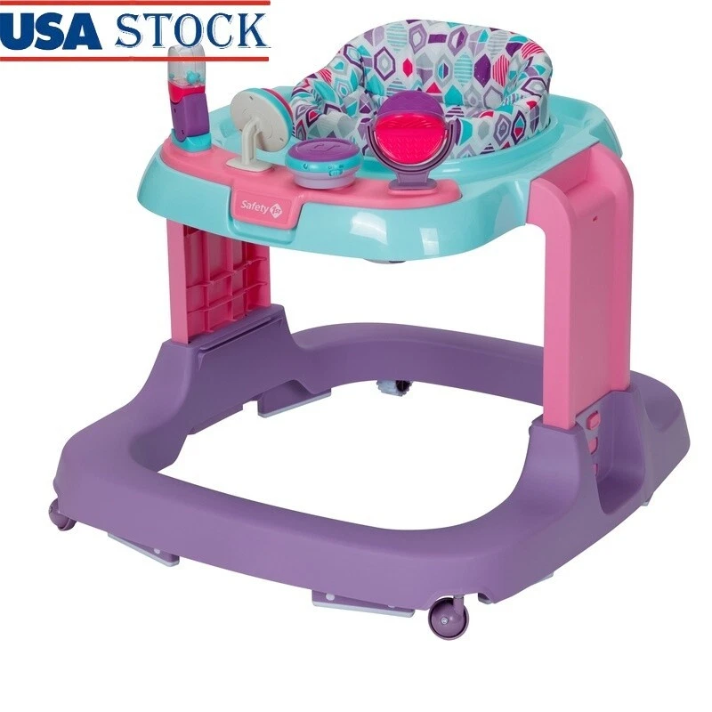 Baby Walker Activity Center Developmental Adjustable Height Toys Music Foldable
Opens in a new windo