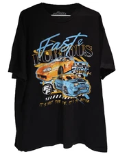 Fast & Furious 'It's Not The Ride It's The Rider ' Men's 2XL Black T-Shirt T0235