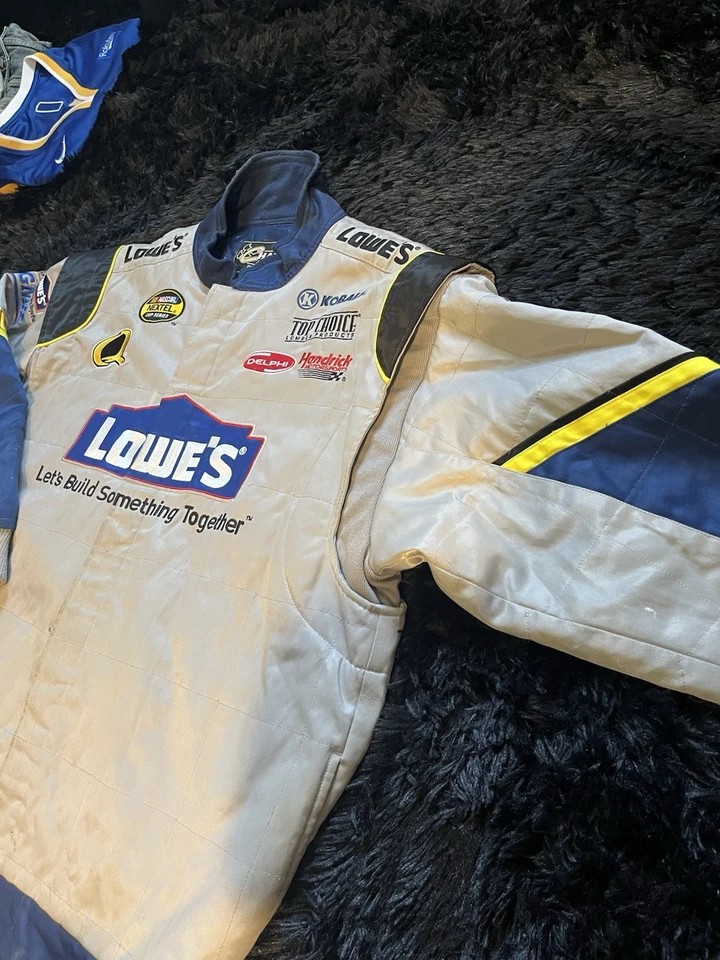 Chaqueta de carreras Chase Authentics Drivers Line Jimmie Johnson Lowes NASCAR talla XXL Foto 4 de 4