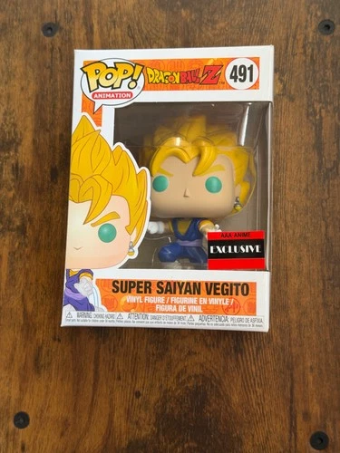 Funko Pop! Vinyl: Dragon Ball - Super Saiyan Vegito - AAA Anime (Exclusive) #491