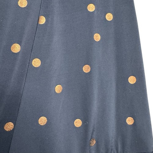 NWT Boden Lefkada Wrap Swim Cover Up black with gold dots Size 8 D27 - Picture 5 of 11