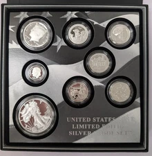 2016-S United States Mint Limited Edition Silver Proof Set COA OGP