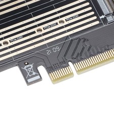 Adapter Card M.2 NVMe To PCIE X4/X8/X16 NGFF MSATA Expansion Heat Sink YILL