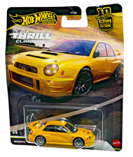 Hot Wheels Subaru Impreza WRX Thrill Climbers Premium Bent Card